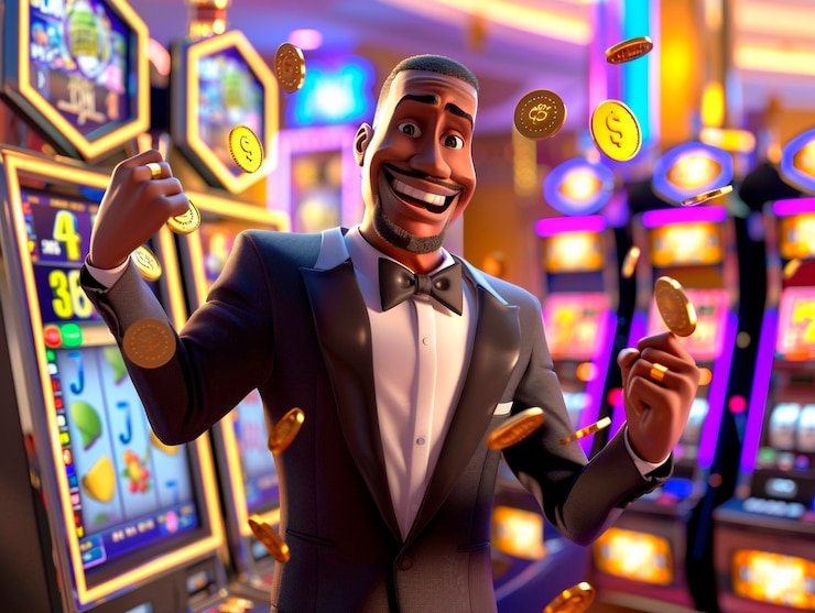 Antarmuka permainan Antarmuka permainan poker dengan kartu pemain, kartu komunitas, dan tombol aksi